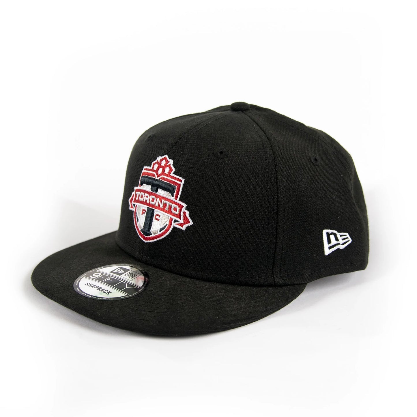 Toronto FC MLS TFC 9Fifty Black New Era Snapback Hat - Pro League Sports Collectibles Inc.