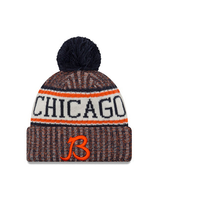 Chicago Bears B 2018 NFL Sports Knit Hat - Pro League Sports Collectibles Inc.
