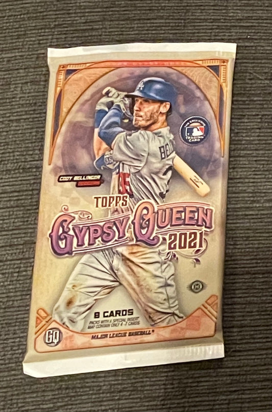 Topps Gypsy Queen 2021 Hobby Baseball Pack - 8 Cards Per Pack - Pro League Sports Collectibles Inc.