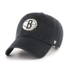 Brooklyn Nets "B" Logo NBA 47 Brand Clean Up Adjustable Buckle Back Hat - Pro League Sports Collectibles Inc.
