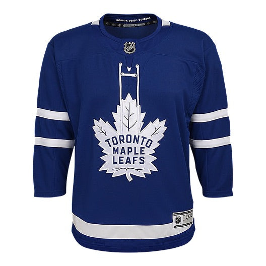Outerstuff Auston Matthews Toronto Maple Leafs Kids 4-7 Blue Long Sleeve Jersey