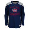 Youth Montreal Canadiens Long Sleeve Brit Shirt - Pro League Sports Collectibles Inc.