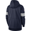 Los Angeles Rams Nike Therma Full Zip Hoodie - Pro League Sports Collectibles Inc.