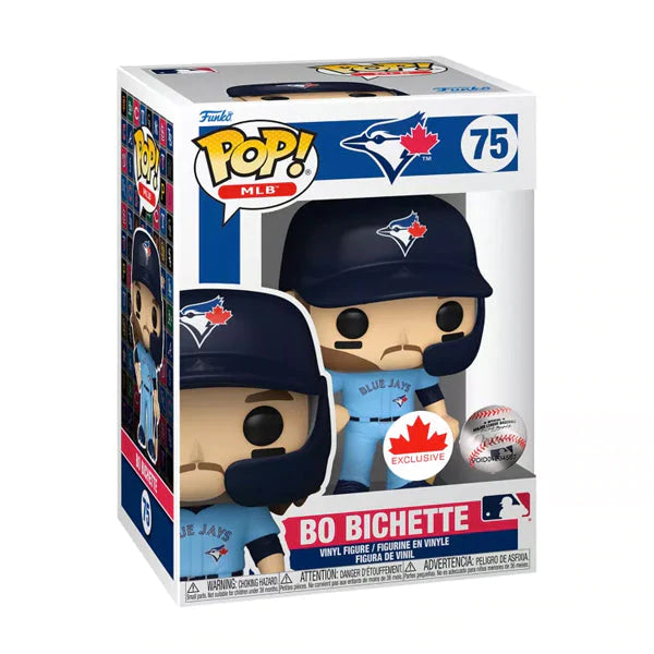 MLB POP! Funko Toronto Blue Jays Bo Bichette Vinyl Figure #75 - Pro League Sports Collectibles Inc.