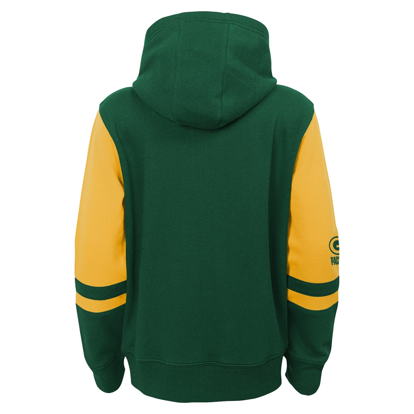 Youth Green Bay Packers Full Zip Fleece Hoodie - Pro League Sports Collectibles Inc.