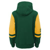 Youth Green Bay Packers Full Zip Fleece Hoodie - Pro League Sports Collectibles Inc.