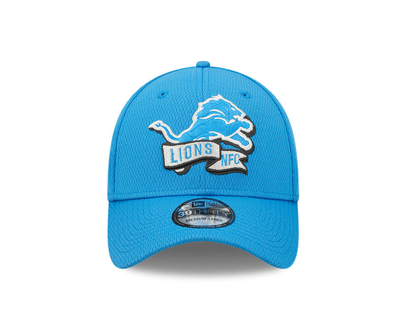 Men's New Era Black Detroit Lions 2022 Sideline 39THIRTY Flex Hat