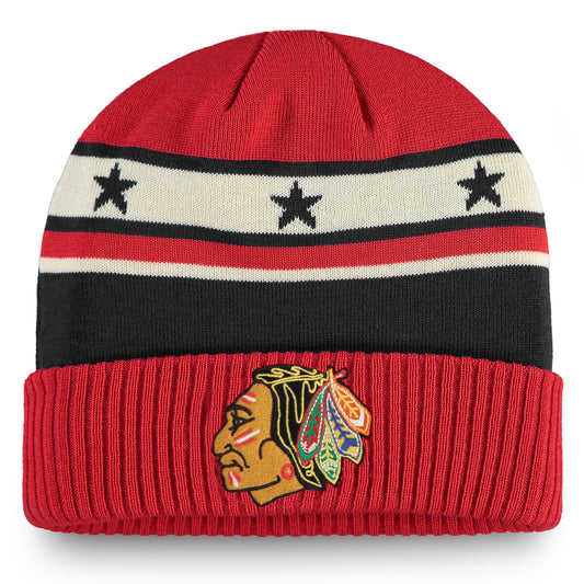 Chicago Blackhawks Original 6 Toque - Pro League Sports Collectibles Inc.