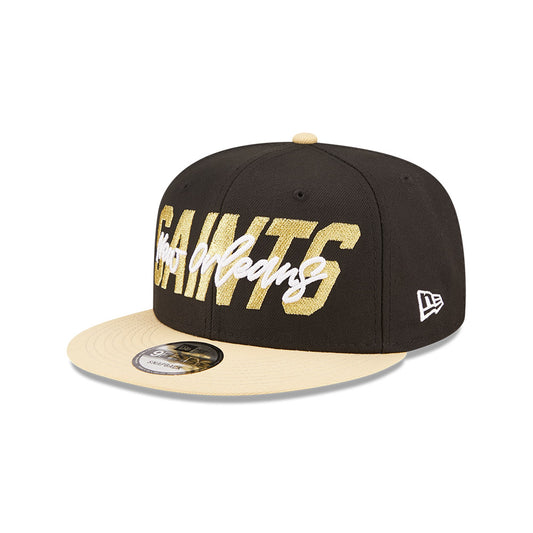 New Orleans Saints New Era 2022 Draft 9Fifty Snapback Hat - Pro League Sports Collectibles Inc.