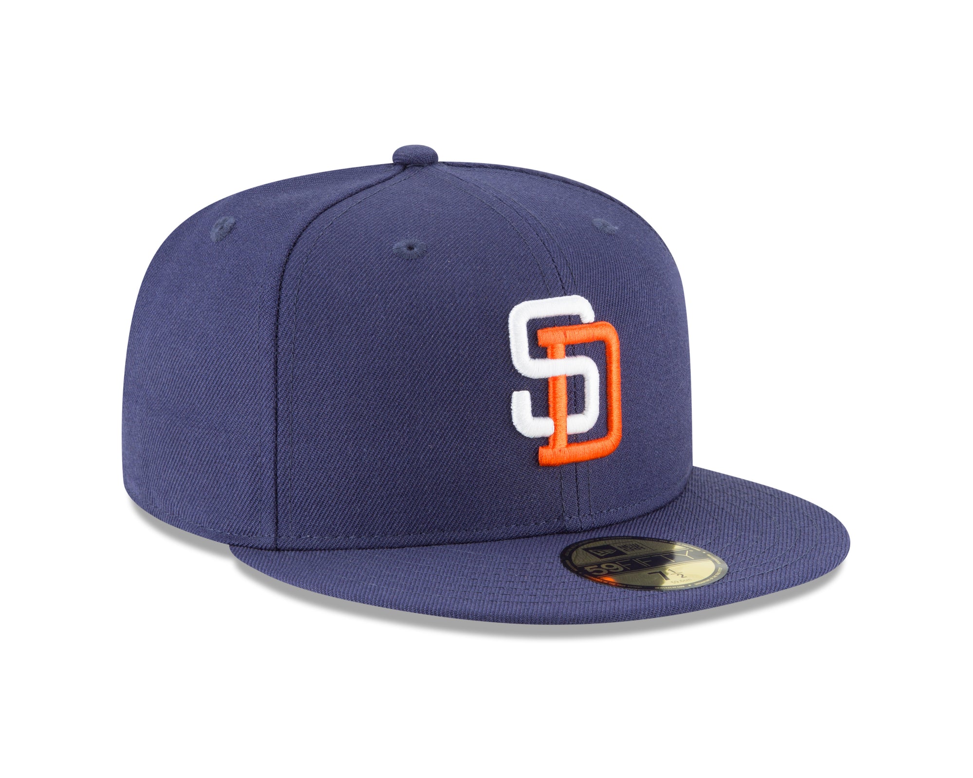 San Diego Padres New Era On-Field Low Profile Home 59FIFTY Fitted  Hat-Blue/Wht