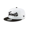 Earned Not Given Toronto Raptors 9Fifty Holiday Edition CS19 White/Black New Era Snapback - Pro League Sports Collectibles Inc.