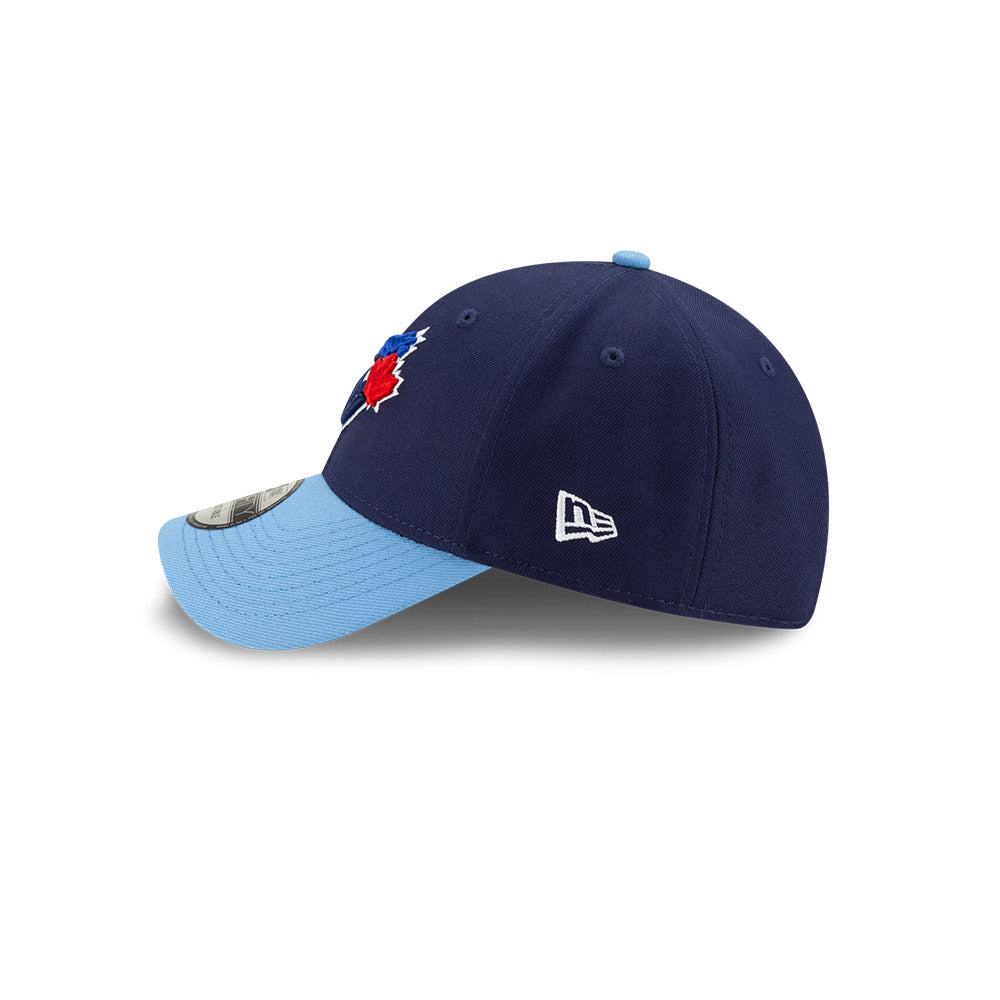 Youth Toronto Blue Jays New Era Navy Alternate 4 The League - 9FORTY Adjustable Hat - Pro League Sports Collectibles Inc.