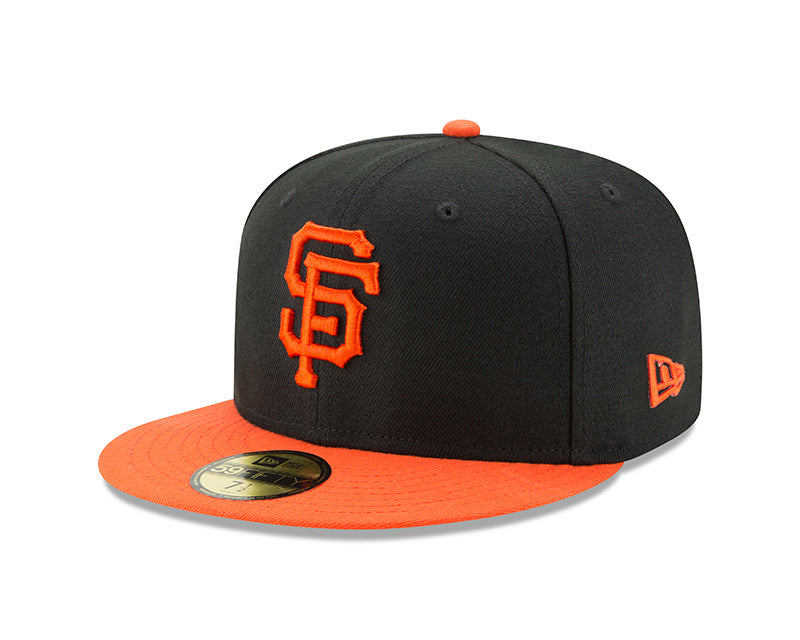 San Francisco Giants New Era Black/Orange Authentic Collection On-Field Alt 59FIFTY Fitted Hat - Pro League Sports Collectibles Inc.