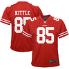 Youth George Kittle #85 Red San Francisco 49ers Nike - Game Jersey - Pro League Sports Collectibles Inc.