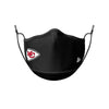 Kansas City Chiefs New Era Black On-Field Face Cover Mask - Pro League Sports Collectibles Inc.