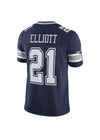 Ezekiel Elliott #21 Dallas Cowboys Navy Nike Vapor Limited Jersey - Pro League Sports Collectibles Inc.