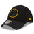 Pittsburgh Steelers 2021 New Era NFL Sideline Road Black 39THIRTY Flex Hat