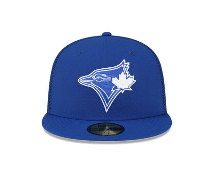 Toronto Blue Jays Royal New Era 2023 Spring Training Patch - Mesh 59FIFTY Fitted Hat - Pro League Sports Collectibles Inc.