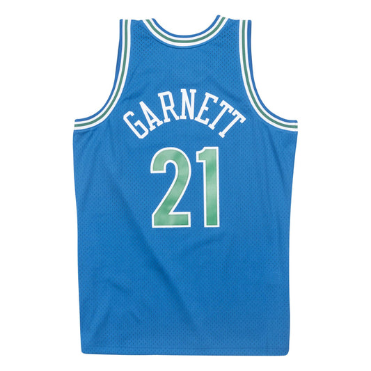 Kevin Garnett Minnesota Timberwolves Mitchell & Ness Road 1995-96 Hardwood Classic Swingman Alternate Jersey - Pro League Sports Collectibles Inc.