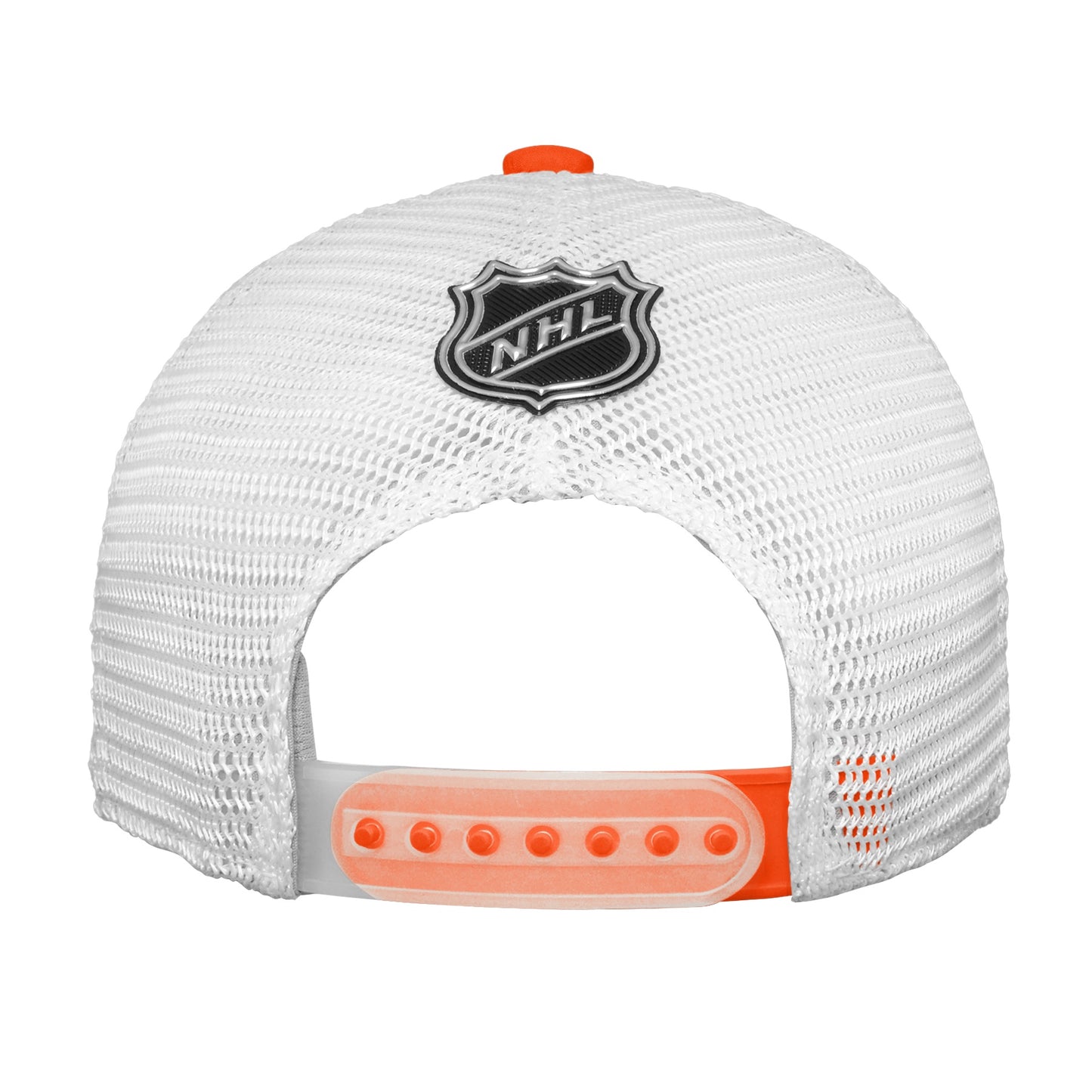 Youth Philadelphia Flyers Fanatics Branded 2022 NHL Draft Authentic Pro On Stage Trucker Adjustable Hat - Pro League Sports Collectibles Inc.