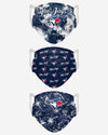 Women’s Toronto Blue Jays  Match Day FOCO MLB Face Mask Covers Adult 3 Pack - Pro League Sports Collectibles Inc.