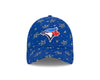 Toddler Toronto Blue Jays Floral Bloom Royal 9Twenty Adjustable New Era Hat - Pro League Sports Collectibles Inc.