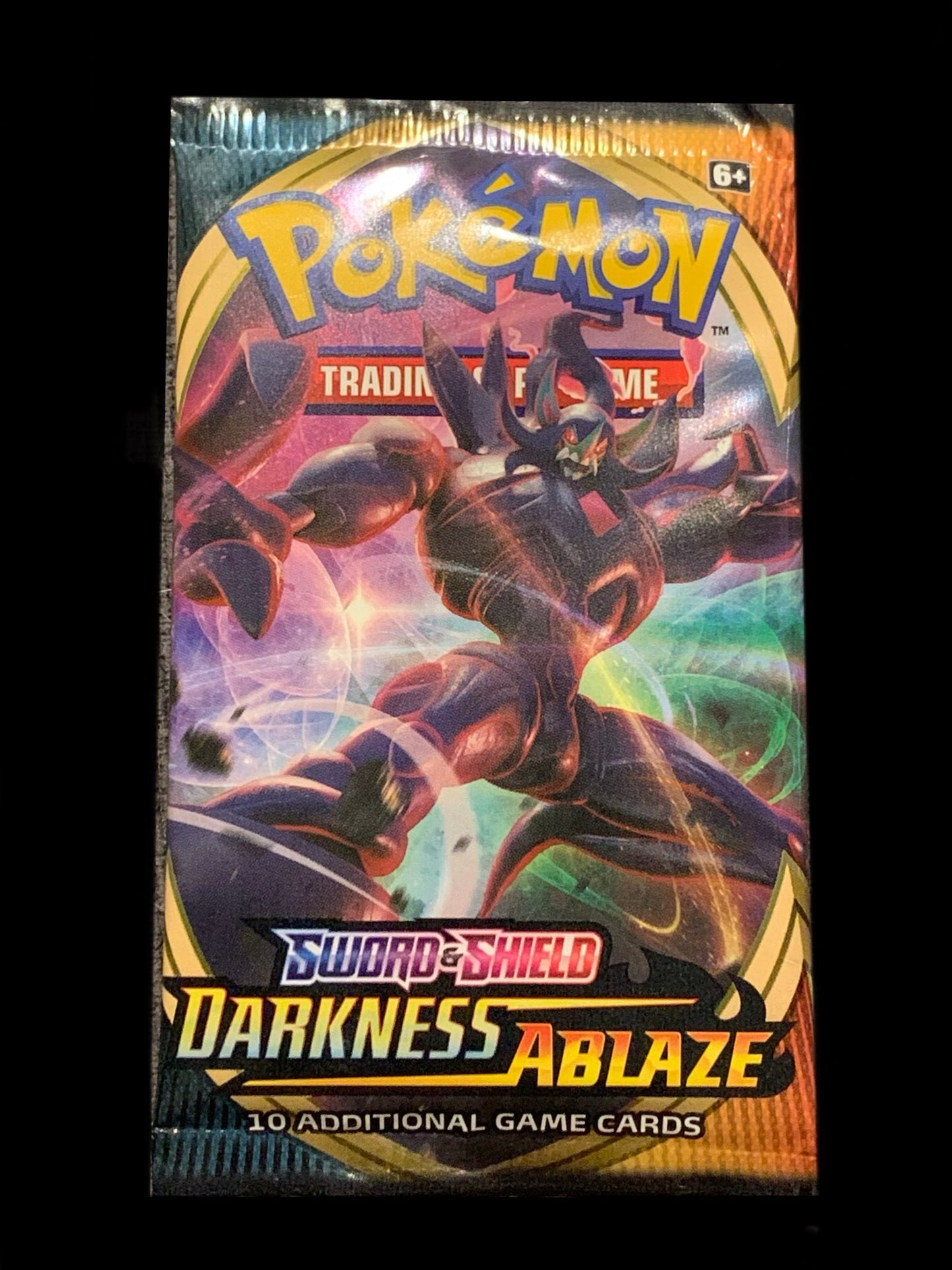 Pokémon TCG: Sword and Shield Darkness Ablaze Booster Pack- 10 Cards per Pack - Pro League Sports Collectibles Inc.