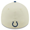 Indianapolis Colts 2022 Sideline New Era Cream/Royal - 39THIRTY 2-Tone Flex Hat - Pro League Sports Collectibles Inc.