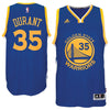 Golden State Warriors Kevin Durant Road Blue Adidas Swingman Jersey - Pro League Sports Collectibles Inc.
