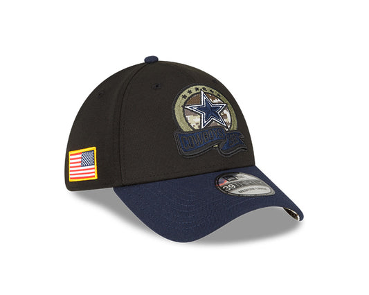 Dallas Cowboys New Era 2022 Salute To Service - 39THIRTY Flex Hat - Pro League Sports Collectibles Inc.