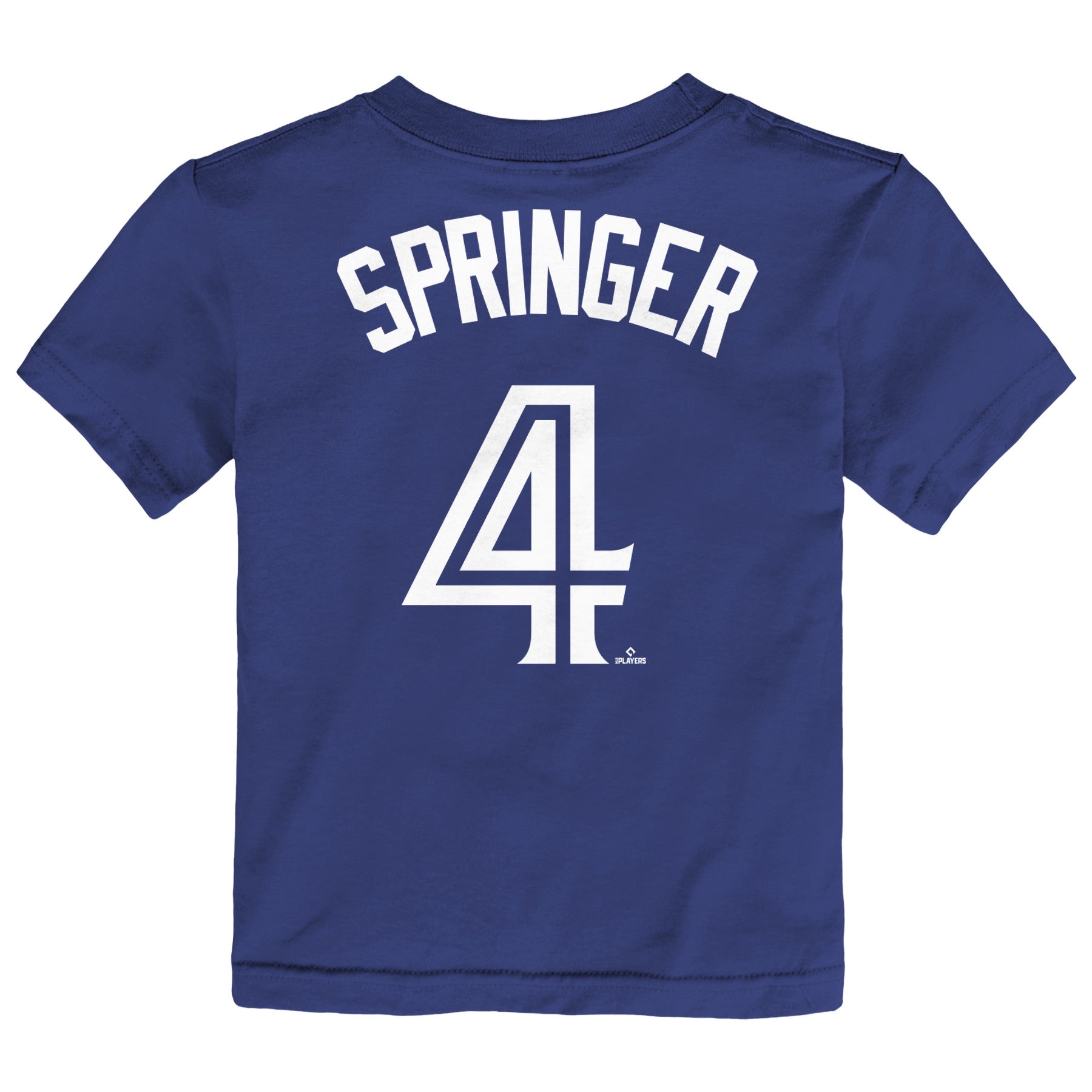 Toddler Toronto Blue Jays George Springer #4 Nike Royal Blue Name & Nu -  Pro League Sports Collectibles Inc.
