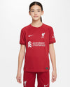 Youth Liverpool F.C. 2022-23 Nike Home Red Stadium Replica Jersey - Pro League Sports Collectibles Inc.