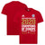 Bayern Munich FC Adidas Red 2020 UEFA Champions League Champions of Europe T-Shirt