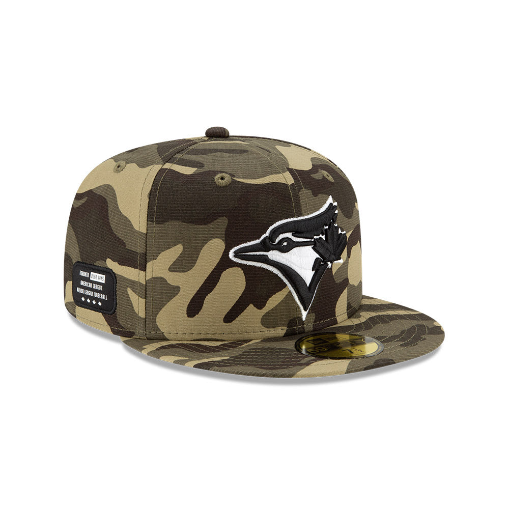 Toronto Blue Jays Camo Memorial Day 2021 On-Field New Era 59FIFTY