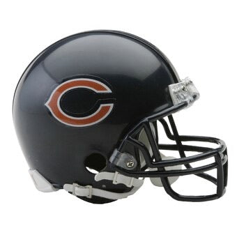 NFL Chicago Bears Mini VSR4 Alternate Helmet - Pro League Sports Collectibles Inc.