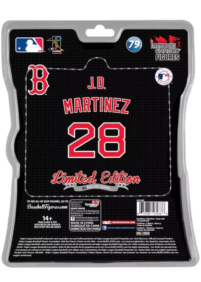 2018 J.D. MARTINEZ MLB BOSTON RED SOX IMPORT DRAGON FIGURE - Pro League Sports Collectibles Inc.