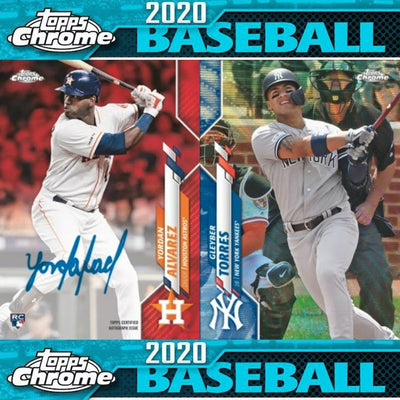 Topps Chrome Baseball 2020 Hobby Pack- 4 Cards Per pack - Pro League Sports Collectibles Inc.