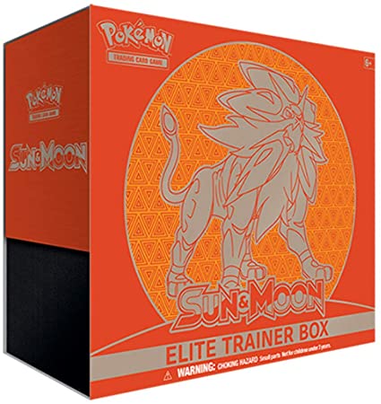 Pokémon TCG: Sun & Moon Elite Trainer Box (Solgaleo) - Pro League Sports Collectibles Inc.