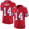Stefon Diggs #14 Buffalo Bills Red Alternate Vapor Nike Limited Jersey - Pro League Sports Collectibles Inc.