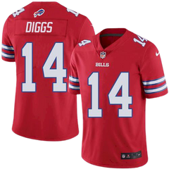 Nike Men's Buffalo Bills Stefon Diggs #14 Red Alternate Game