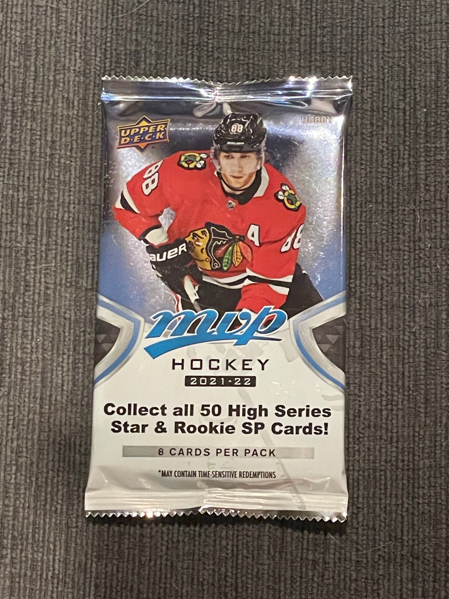 Upper Deck MVP 2021-22 Hockey Hobby (8 cards per pack) Pack - Pro League Sports Collectibles Inc.