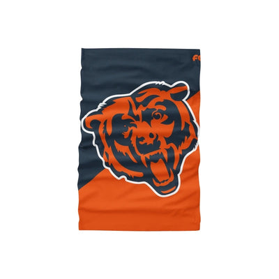 Chicago Bears Big Logo FOCO NFL Face Mask Gaiter Scarf - Pro League Sports Collectibles Inc.