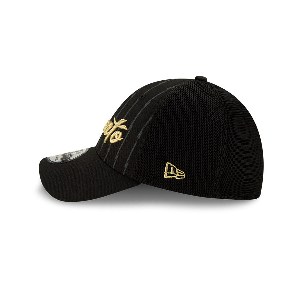 Earned Not Given Toronto Raptors 39Thirty Holiday Edition CS19 Black/Gold New Era FlexFit - Pro League Sports Collectibles Inc.