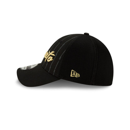 Earned Not Given Toronto Raptors 39Thirty Holiday Edition CS19 Black/Gold New Era FlexFit - Pro League Sports Collectibles Inc.