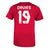 Youth Alphonso Davies #19 Canada National Team Nike Legend Name & Number Dri-Fit T-Shirt - Red