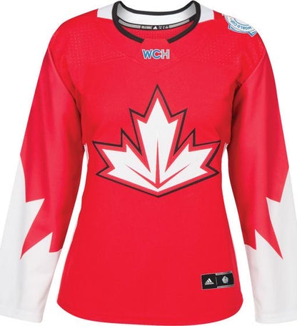 Women's Team Canada 2016 World Cup of Hockey Adidas Premier Red