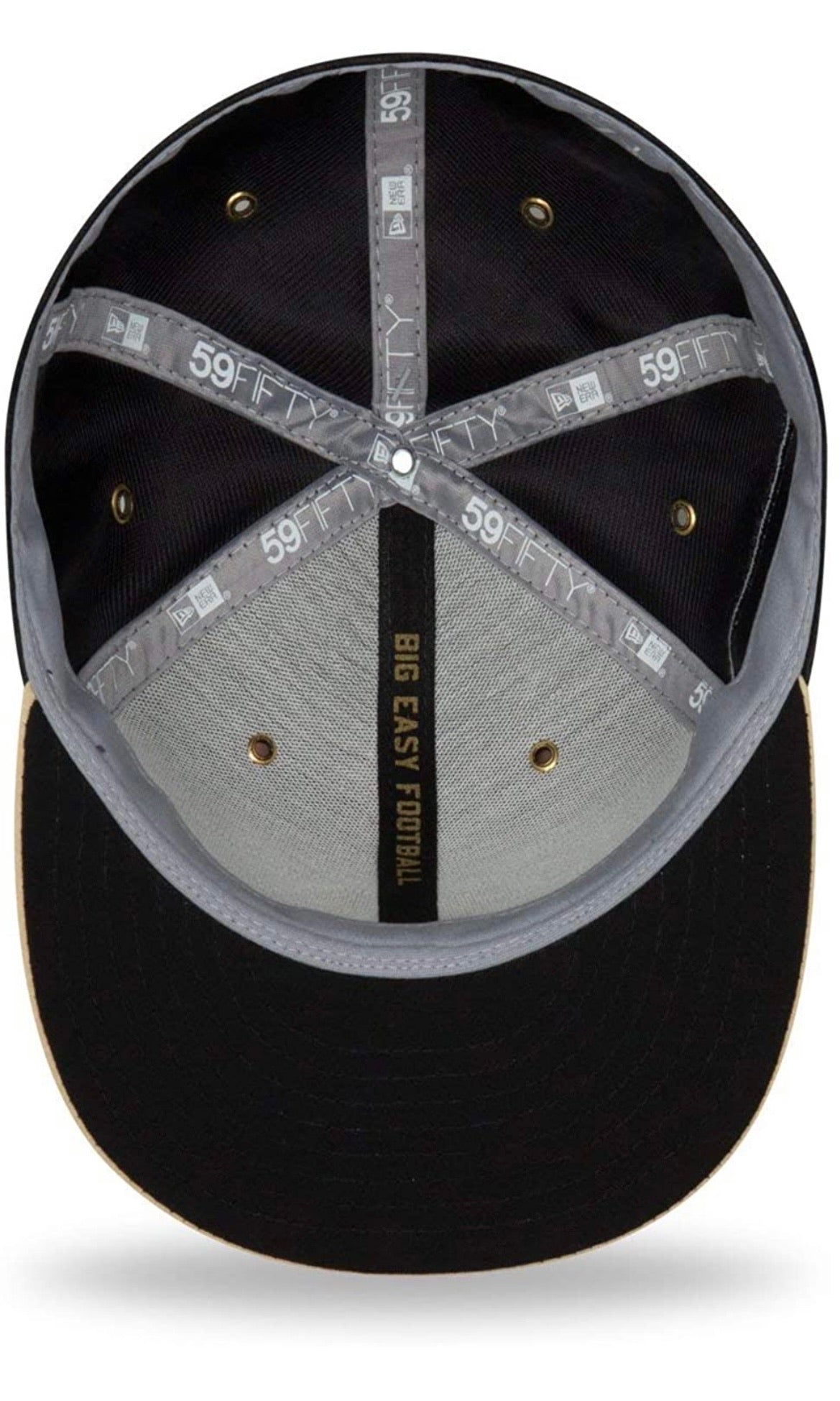 New Orleans Saints New Era Black/Gold 2018 NFL Sideline Home Official 59FIFTY Fitted Hat - Pro League Sports Collectibles Inc.