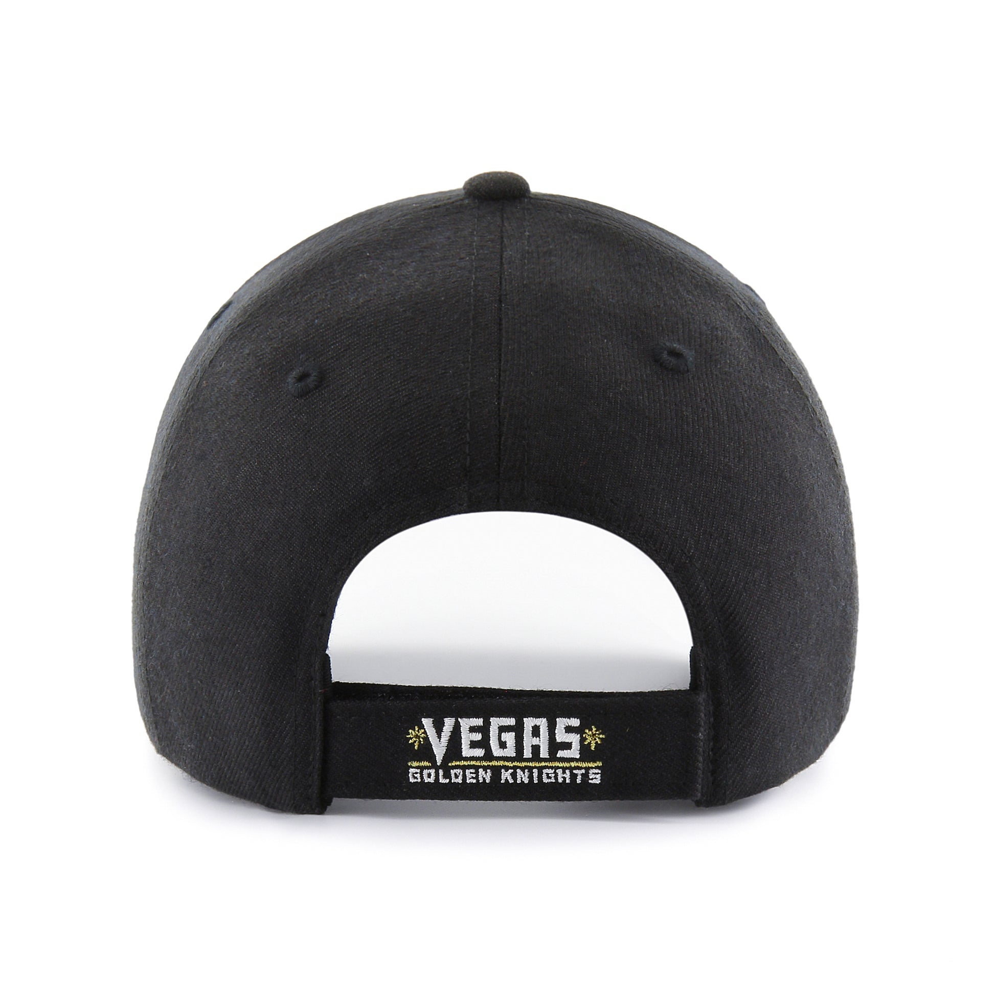 Vegas Knights Black 47 Brand MVP Basic Adjustable Hat - Pro League Sports Collectibles Inc.