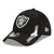 Las Vegas Raiders 2021 New Era NFL Sideline Home Black 39THIRTY Flex Hat