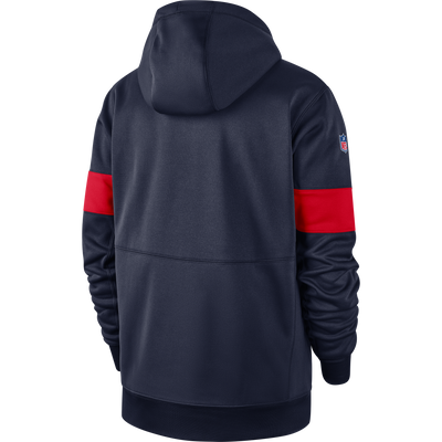 New England Patriots Nike Therma Full Zip Hoodie - Pro League Sports Collectibles Inc.